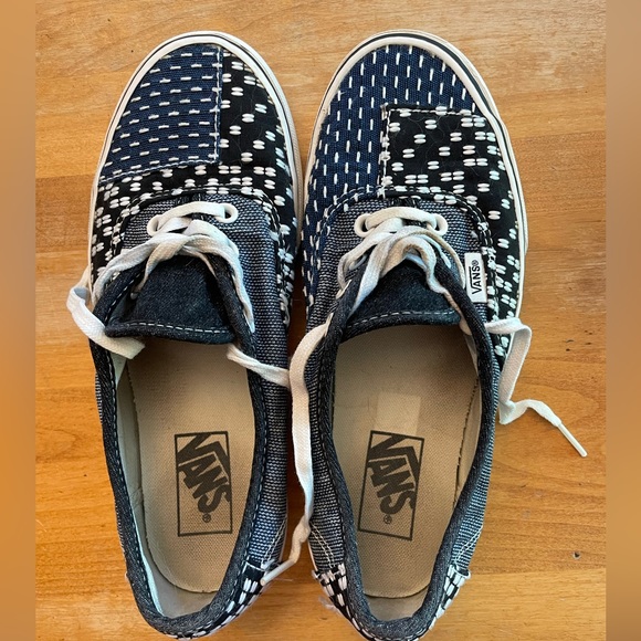 Denim patchwork Vans - Picture 4 of 4